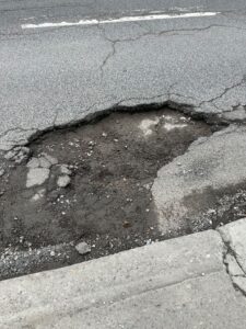 Le lac asséché du Boulevard Crémazie